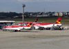 Fokker 100 (F28MK0100), PR-OAE, da Avianca Brasil. (26/07/2012)