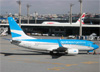 Boeing 737-7Q8 (WL), LV-CYN, da Aerolneas Argentinas. (29/05/2014)