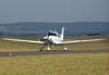 Cirrus SR-22 GTS G3, N928SR, logo aps o pouso. (15/07/2007)