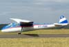Spalinger S-25A, PT-PBR, do Aeroclube de Bauru, logo aps o pouso. (15/07/2007)