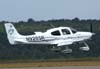 Cirrus SR-22 GTS G3, N928SR, se aproximando para pousar. (15/07/2007)