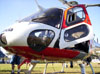 Helibrs/Eurocopter AS-350BA Esquilo, guia 2, PP-EOD, da Polcia Militar de So Paulo, pousado no Estdio Rui Barbosa, em So Carlos. (13/07/2006)