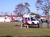 Helibrs/Eurocopter AS-350BA Esquilo, guia 2, PP-EOD, da Polcia Militar de So Paulo, pousado no Estdio Rui Barbosa, em So Carlos. (13/07/2006)