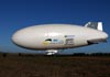 Airship do Brasil ADB 3-X01, prefixo PR-ZOV, sendo puxado para decolar em So Carlos (SP). (14/07/2017)