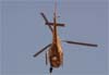 Eurocopter AS-350BA Esquilo, PT-YRE, "guia Dourada", da TV Record, sobrevoando So Paulo. (01/10/2009)