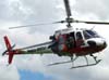Eurocopter/Helibrs AS-350BA Esquilo, PP-EOJ, guia 6 da Polcia Militar do Estado de So Paulo, sobrevoando So Carlos. (12/03/2009)