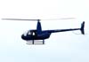 Robinson R44 Raven II, PR-RAP, sobrevoando So Carlos. (13/11/2009)