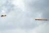 Cessna 170A, PT-ALD, da Gaia Publicidade, sobrevoando So Carlos. (15/12/2007)