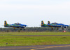 Trs Embraer EMB-314 Super Tucano (A-29B) da Esquadrilha da Fumaa. (11/08/2013)