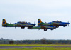 Trs Embraer EMB-314 Super Tucano (A-29B) da Esquadrilha da Fumaa. (11/08/2013)