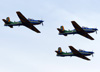 Trs Embraer EMB-314 Super Tucano (A-29B) da Esquadrilha da Fumaa. (11/08/2013)