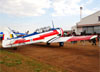 North American T-6D, PT-TRB, da Esquadrilha da Fumaa (EDA - Esquadro de Demonstrao Area) da FAB (Fora Area Brasileira). (17/08/2014) Foto: Gilberto Kindermann.