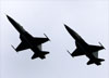 Northrop F-5FM Tiger II, FAB 4810, (esquerda) e Northrop F-5EM Tiger II, FAB 4824, da FAB (Fora Area Brasileira). (21/08/2022)