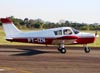 Piper PA-28-140, PT-IZN, do Aeroclube de So Paulo. (19/06/2010) Foto: Ricardo Frutuoso.