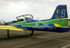 Embraer EMB-312 (T-27 Tucano), FAB 1434, da Esquadrilha da Fumaa. (07/06/2012) Foto: Srgio Cardoso.