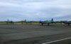 Taxiamento dos Embraer EMB-312 (T-27 Tucano) da Esquadrilha da Fumaa. (07/06/2012) Foto: Srgio Cardoso.