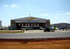 Aeronaves da Esquadrilha da Fumaa estacionados em frente ao hangar da Passaredo. (18/09/2011)