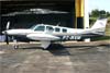 Beechcraft A36 Bonanza Turbo, PT-WVM. Foto: Wesley Minuano