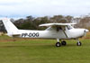 Cessna 152, PP-DOG, do Aeroclube de Campinas. (22/06/2013)