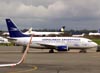 Boeing 737-5K5, LV-BNM, da Aerolneas Argentinas, recebido direto do fabricante no dia 15 de dezembro de 1990 pela Hapag Lloyd, onde voou com o prefixo D-AHLD at 22 de dezembro de 1998, quando foi transferido para a Malev, que o operou com o prefixo HA-LER at o dia 5 de janeiro de 2004, data em que foi recebido pela Hapag Lloyd Express, que o operou novamente com o prefixo D-AHLD at 15 de janeiro de 2007, quando passou a voar com as cores da TUIfly, com o mesmo prefixo, at o dia 19 de janeiro de 2008, data em que foi recebido pela Aerolneas Argentinas para voar com o prefixo LV-BNM. (02/08/2008) Foto: Ana Paula Zanette.