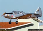 Fairchild PT-19A, PR-CVA, fazendo uma passagem baixa durante a 67� Festa Aviat�ria de Rio Claro/SP. (14/06/2009)