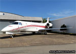 Embraer EMB 135BJ Legacy 600, PR-ITU, do Grupo Gandini, estacionado no aeroporto de Sorocaba. (13/05/2013)