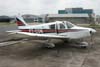 Piper PA-28-140 Cherokee, PT-CON, estacionado no Campo de Marte. (14/10/2006)