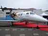 Primeira apario em eventos do primeiro prottipo do Embraer Phenom 100, PP-XPH. At a apario na Labace, esta aeronave tinha apenas 15 horas de vo. (11/08/2007)