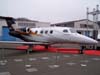 Primeira apario em eventos do primeiro prottipo do Embraer Phenom 100, PP-XPH. At a apario na Labace, esta aeronave tinha apenas 15 horas de vo. (11/08/2007)