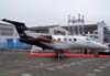 Primeira aparição em eventos do primeiro protótipo do Embraer Phenom 100, PP-XPH. Até a aparição na Labace, esta aeronave tinha apenas 15 horas de vôo. (11/08/2007)