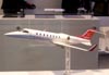 Maquete do Bombardier Learjet 45 XR. (11/08/2007)