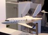 Maquete do Bombardier Challenger 605. (11/08/2007)