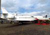 Dassault Falcon 7X, M-ABFM, da Dassault Aviation. (16/08/2012)