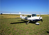 Cessna 152, PR-EJE, do Aeroclube de Ribeiro Preto. (15/06/2014)