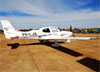 Cirrus SR22 GTS, PR-LJS. (14/06/2014) Foto: Gilberto Kindermann.