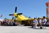 North American P-51D Mustang, N51RH, chamado "Ole Yeller", de Bob Hoover. (26/07/2011) - Foto: Celia Passerani.