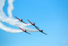 Apresentao dos North American T-6 da AeroShell Aerobatic Team. (28/07/2017) Foto: Luiz Passerani