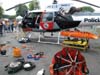 Eurocopter AS-350 BA Esquilo, PP-EID, Águia 1, da Polícia Militar do Estado de São Paulo, e seus equipamentos de resgate. Foto: Ricardo Rizzo Correia