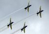 Os Embraer EMB-312 (T-27 Tucano) da Esquadrilha da Fumaa. (23/09/2012)