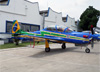 Embraer EMB-314 Super Tucano (A-29B), FAB 5966, do Esquadrilha da Fumaça (EDA - Esquadrão de Demonstração Aérea) da FAB (Força Aérea Brasileira). (28/09/2014)