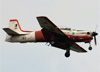 Embraer EMB-312 (T-27 Tucano), FAB 1383, da AFA (Academia da Fora Area - Brasil), sobrevoando o Campo de Marte, em So Paulo, durante o Domingo Areo do PAMA-SP. (28/09/2014)