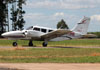 Piper PA-34-200 Seneca, PT-IHE, do Aeroclube de Piracicaba. (27/04/2014)