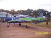 T-27 Tucano, nmero 1, da Esquadrilha da Fumaa. Aeronave extra que levou dois oficiais at Rio Claro para fazerem a apresentao do evento.