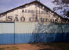 Hangar do antigo Aero-clube de São Carlos.
