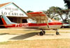 Cessna 150F, PT-CRG, do Aeroclube de So Carlos. (16/08/1980) Foto: Alberto Fortner.