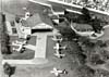 Foto aérea do antigo Aeroclube de São Carlos. (1975) Foto: Fundação Pró-Memória de São Carlos - Arquivo público e histórico - Via Rogério Castellao.