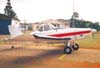 Piper PA-36-300 Pawnee Brave, PT-WDW, ex-N3694E. Esta aeronave sofreu um grave acidente no dia 14 de maro de 2001. (24/08/1997) Foto: Fernando Sarracini.