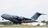 McDonnell Douglas C-17A Globemaster III, 02-1111, da USAF (Fora Area dos Estados Unidos). (29/03/2012) Foto: Celia Passerani.