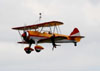 Boeing IB75A Stearman, N450JW (Chamado "Aurora"), do Jane Wicker Airshows. (09/04/2013) Foto: Celia Passerani.