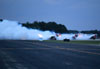 Decolagem dos North American T-6 Texan do Aeroshell Aerobatic Team. (12/04/2013) Foto: Celia Passerani.